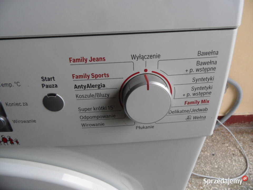 pralka bosch 7 gwarancja rozruchowa świętokrzyskie sprzedam