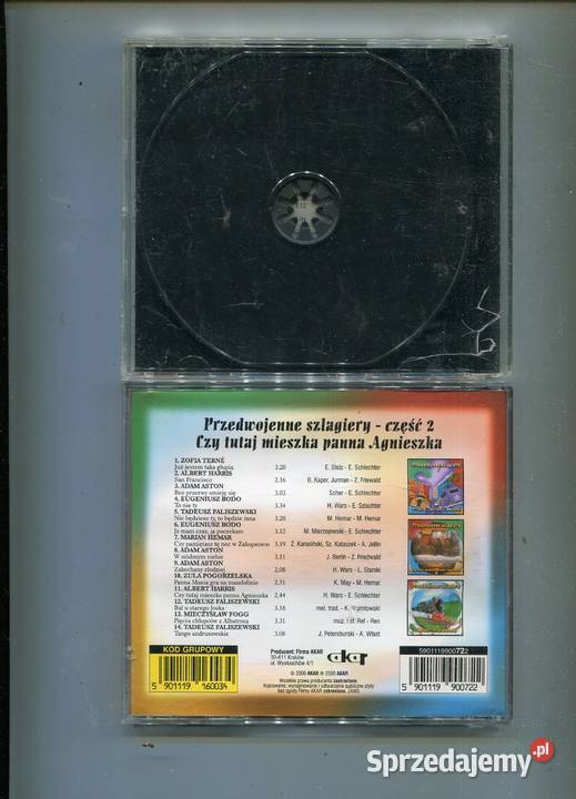 przedwojenne szlagiery Cz123 PrzytulCzy tu 1 płyta