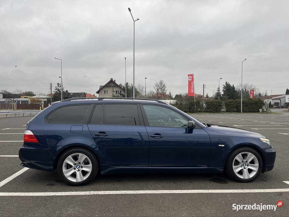 BMW 520d e61 lift stan bezwypadkowa zmieniarka CD