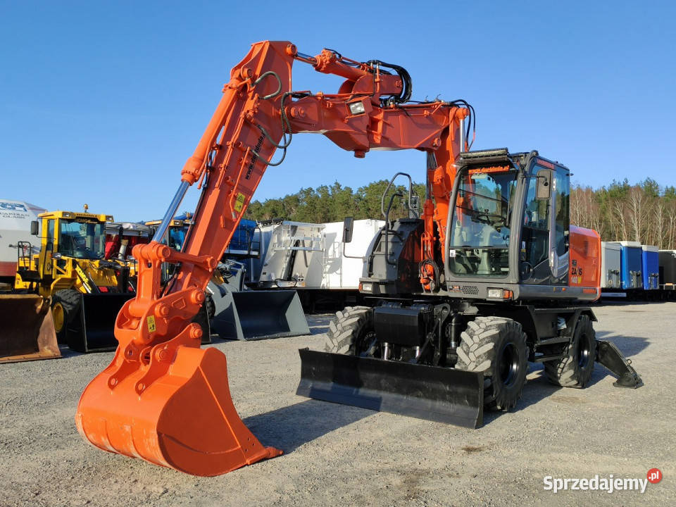 kołowa Hitachi ZX140 Koparka Kołowa Bez Luzów i Widełki