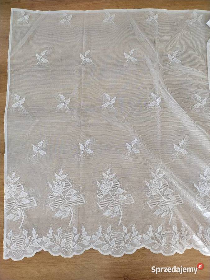 Firana biała krótka Firany Jaworzno