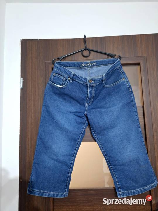 L Spodnie rybaczki dzinsowenowe sprzedam