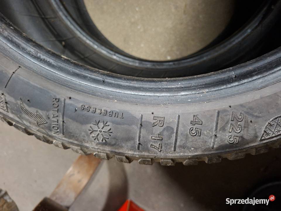 Opony 225 45 17 zimowe 2 Kleber