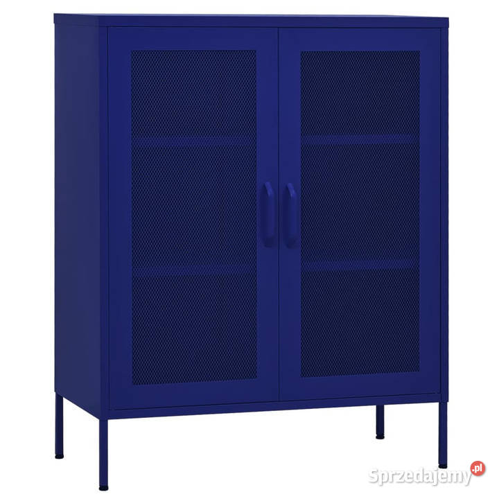 Szafka granatowa 80x35x1015 stalowa WM336172 mazowieckie sprzedam