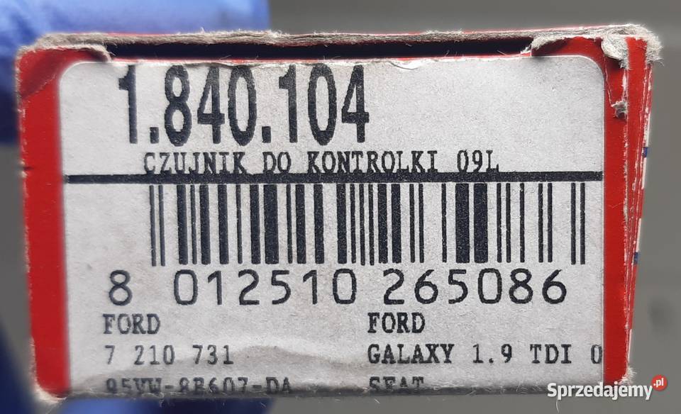 CZUJNIK TEMPERATURY WODY VW SEAT FORD GALAXY I osobowe Mielęcin