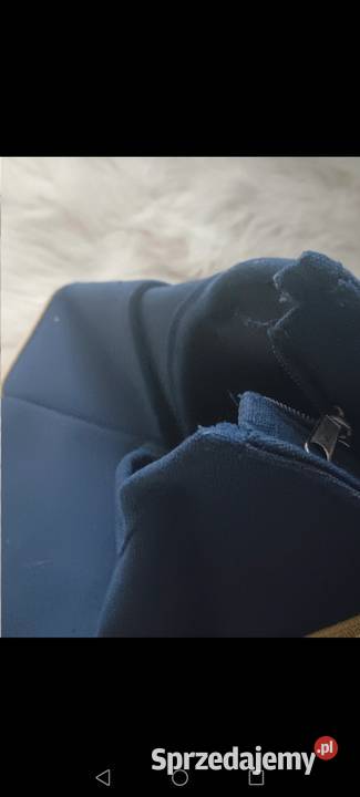 Torba do ręki granatowa duża Krosno