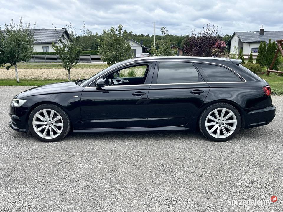 AUDI A6 18 TFSI 190 SLINE LED Automat EL Klapa Rok produkcji 2015 Dachnów