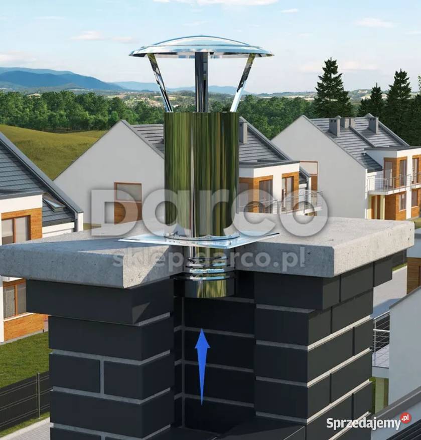 Daszek Wywietrznikowy WDA150CHPT Nowoczesne Wieliczka
