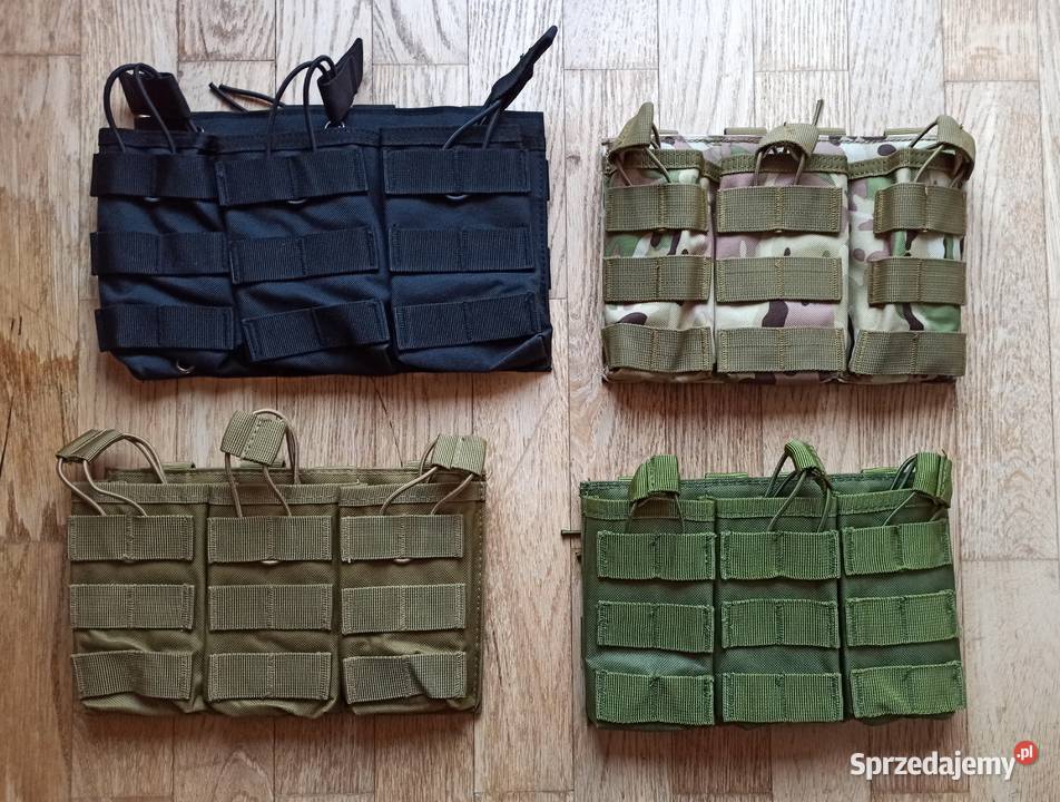 Ładownica potrójna AKM4M16AR15 Czarna Zielona Białystok