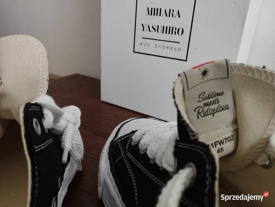 Sneakersy Maison Mihara Yasuhiro 45 28 tkanina Kołobrzeg