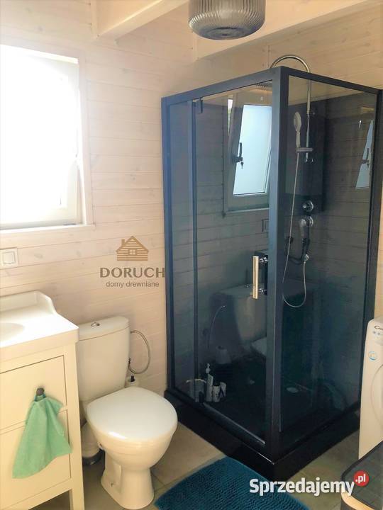 Domek drewniany całoroczny 6x8 z poddaszem Poznań