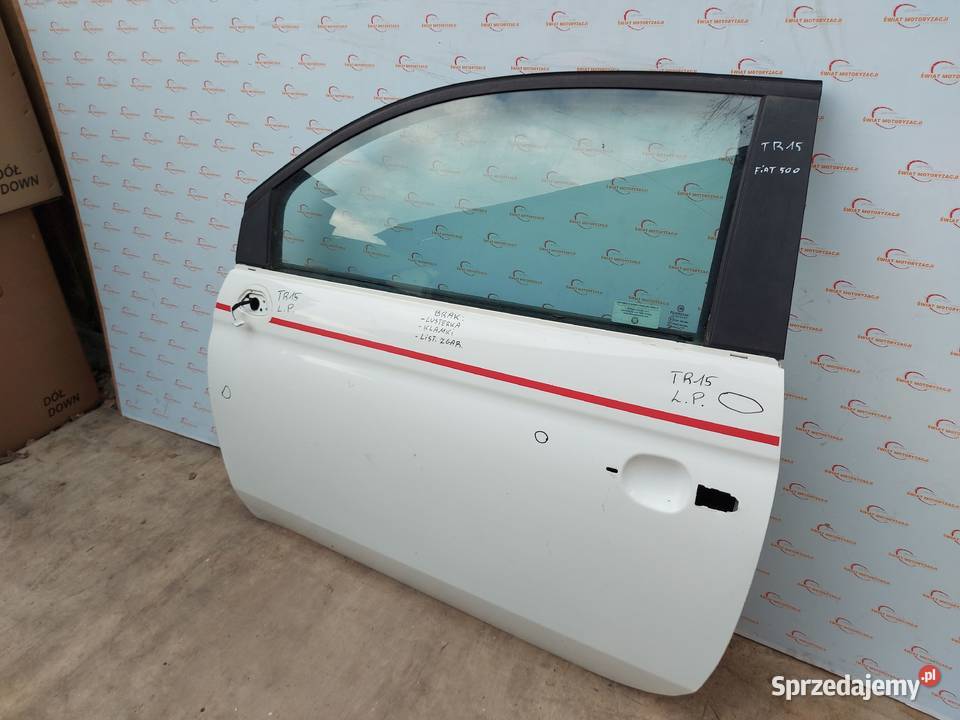 FIAT 500 10r drzwi lewe przód 110 mikronów Drzwi Kielce