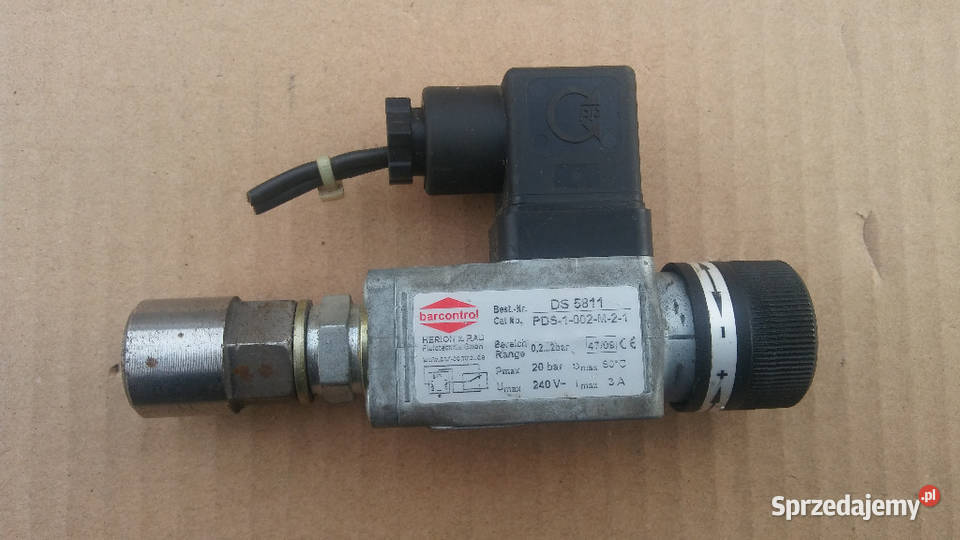 Czujnik ciśnienia Barcontrol DS 5811 Elbląg