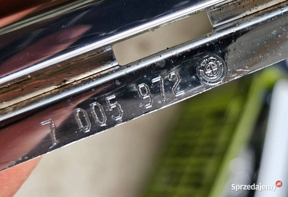 BMW 5 E39 LISTWA PRAWA CHROM PRAWY ZDERZAKA Międzychód