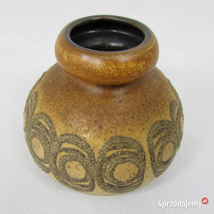 Ceramiczny wazon lata 70 Zielona Góra