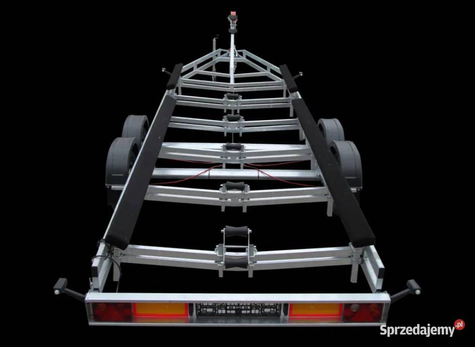 Nowa przyczepa podłodziowa PP35002 osie DMC 35t