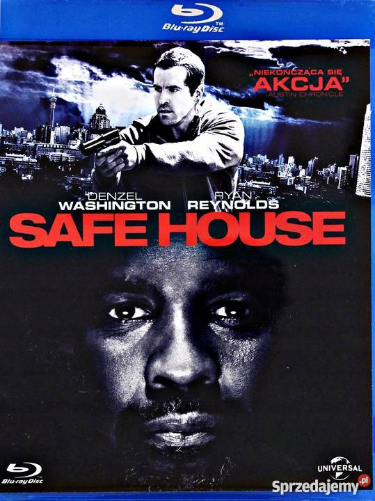 SAFE HOUSE DENZEL WASHINGTON BLURAY Filmy wielkopolskie Kalisz sprzedam
