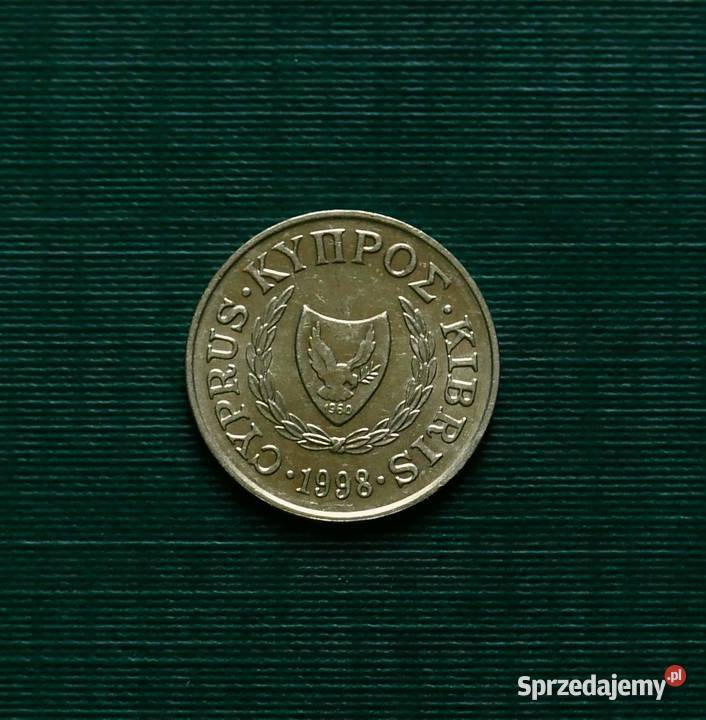 CYPR 5 centów 1998r Numizmatyka Gliwice