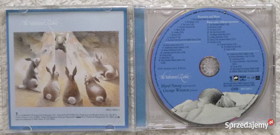 Płyta CD The Velveteen Rabbit G Winston piano