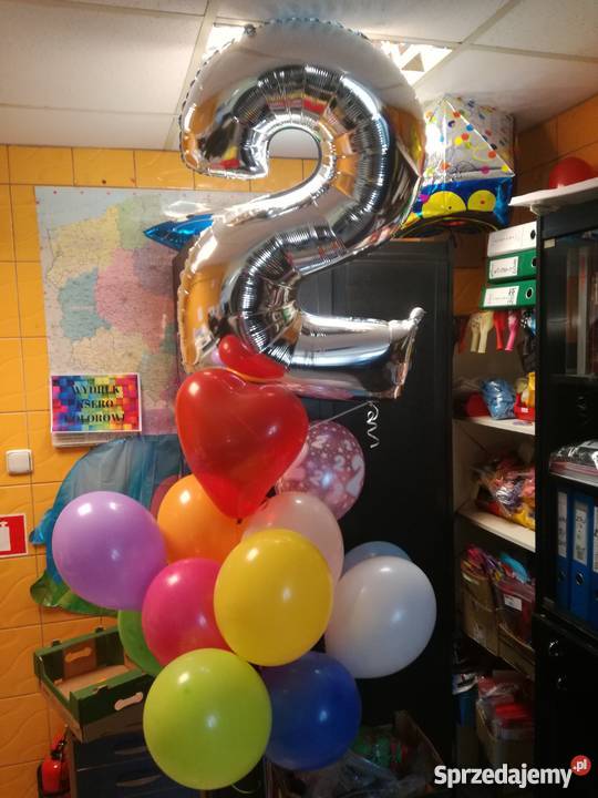 Balony pompowane helem gwarancja szczelności Luboń