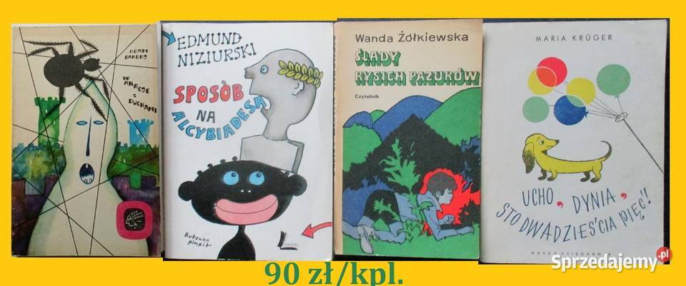 Bahdaj Nienacki Szklarski Niziurski Makuszyński Książki dla dzieci łódzkie Łódź
