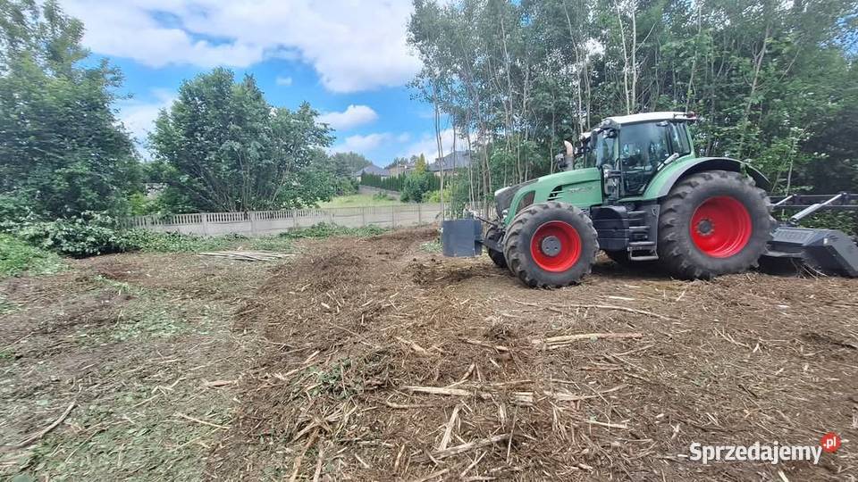 Mulczowanie wgłebne Czyszczenie działekWycinka
