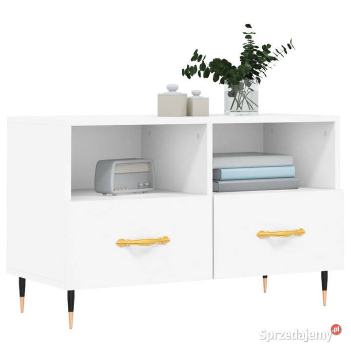 Szafka pod TV biała 80x36x50 materiał Warszawa sprzedam