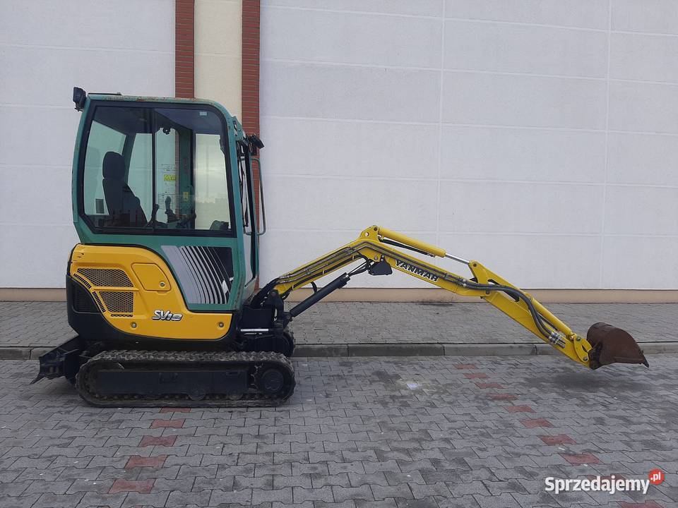 YANMAR SV18 2015r 3800 mth GWARANCJA możliwy Koparki Gniezno