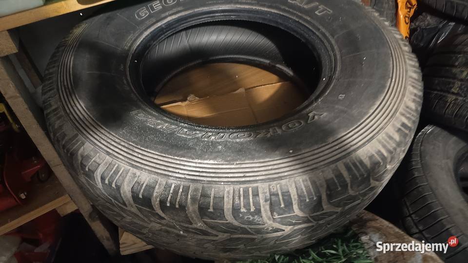 Opona AT 16 265 75 Yokohama 4x4 zapas zachodniopomorskie Koszalin