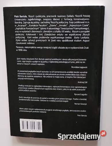 Kara śmierci Powracający dylemat Piotr Bartula Bełchatów sprzedam