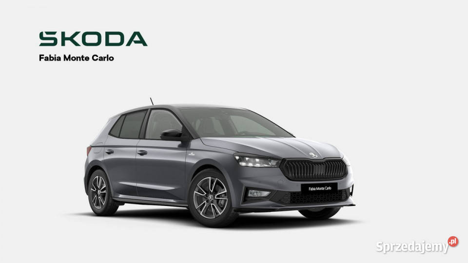 koda Fabia Monte Carlo 10 TSI 115 DSG Dostępny pełny VAT Łódź