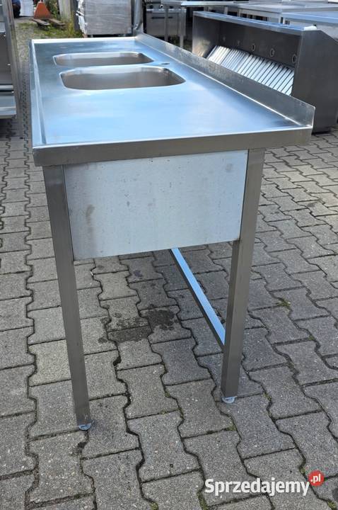 Zlew 2 Komorowy Z Blatem Roboczym 2006085 M1041 Gastronomia wielkopolskie Nowe Skalmierzyce