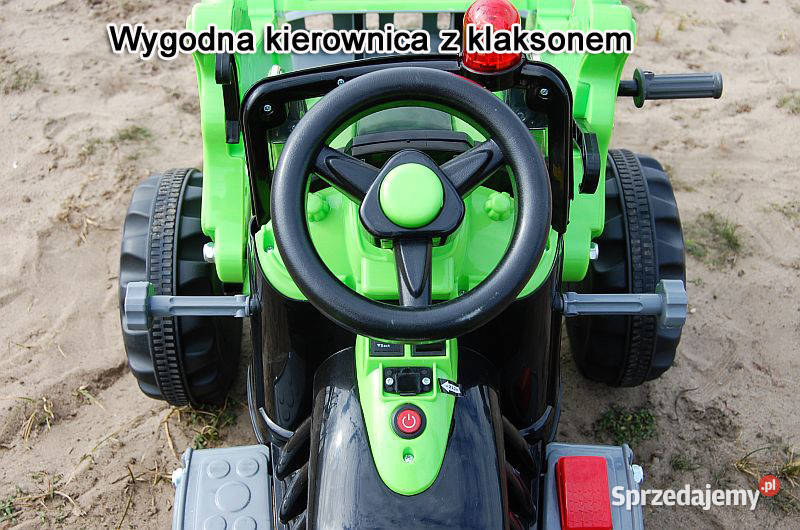BAWIBUS Auto na akumulator TRAKTOR Z ŁYŻKĄ Pojazdy elektryczne i spalinowe śląskie