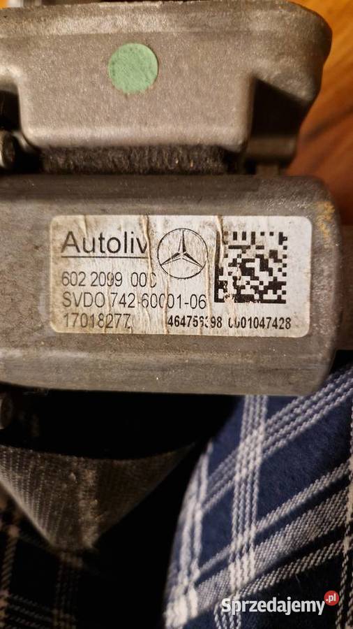 Pas bezpieczeństwa Mercedes W211 2009 6022099000 Gorzów Wielkopolski sprzedam