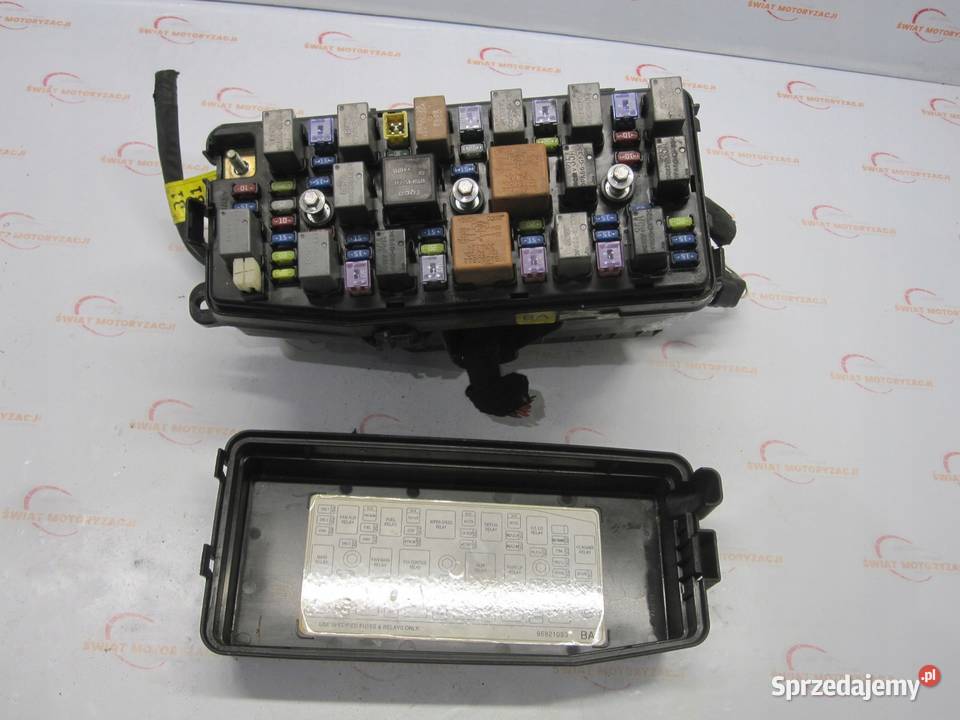 OPEL ANTARA 09r skrzynka bezpieczników 96821093 Kielce