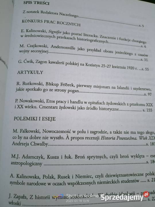 Teka historyka niski nakład książki Warszawa Pozostałe