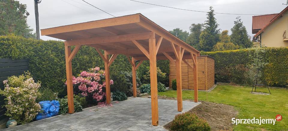Wiata jednospadowa 6x4 m Producent Dostępne inne małopolskie Smolice