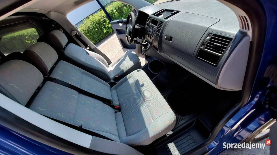 19 TDi KLIMA Elektryka HAK TRANSPORTER T5 Volkswagen Poznań