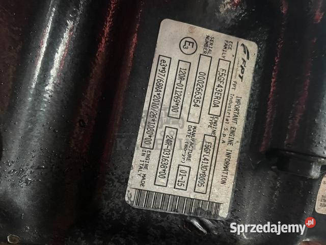 Silnik FPT F5GFL413D Case Farmall NOWY Jastrzębniki