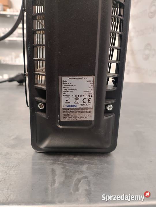 lampa owadobójcza 2x15 W Stalgast 692216 dolnośląskie Wrocław