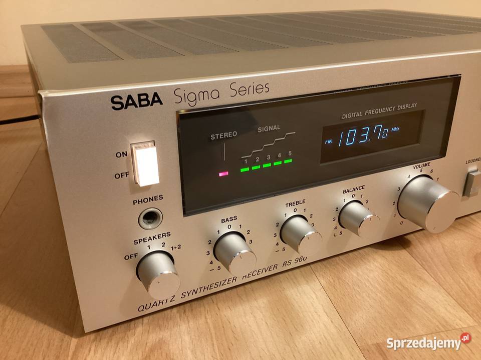 Wzmacniacz Amplituner SABA Sigma Series RS 960 pomorskie Gdynia