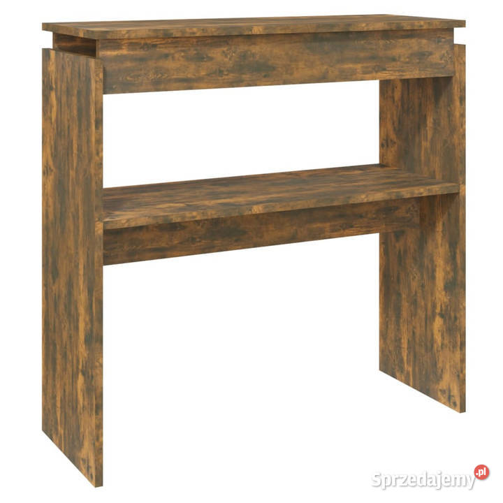 Stolik konsolowy przydymiony dąb 80x30x80 Warszawa