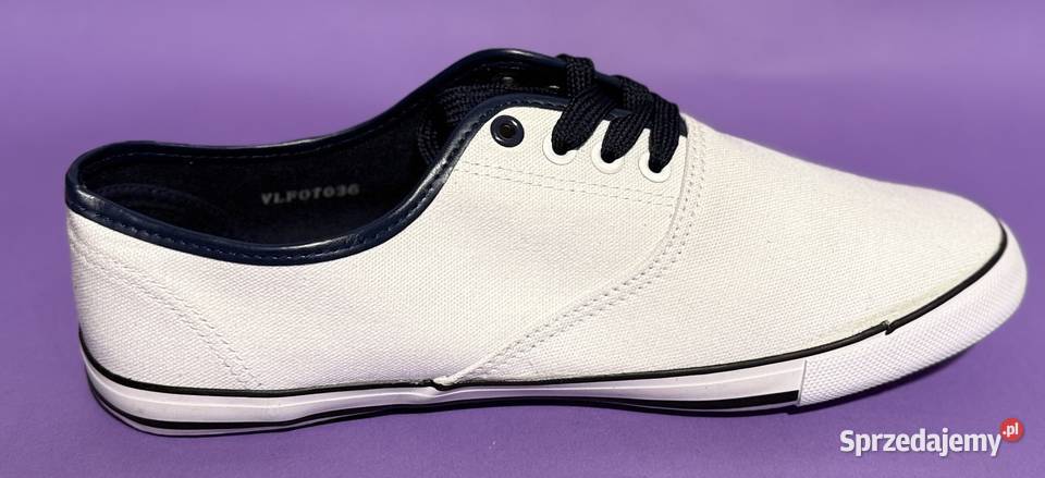 Białe męskie trampki rozmiar 46 28 Żyrardów