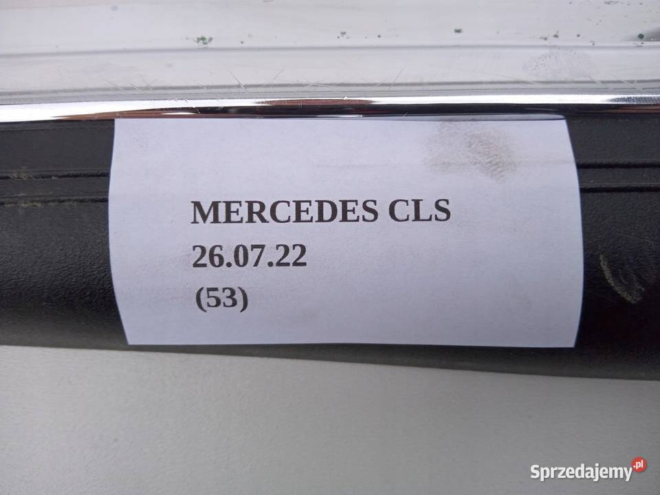 LISTWA OSŁONA PROGU LEWY TYŁ MERCEDES CLS W219 Nowy Tomyśl