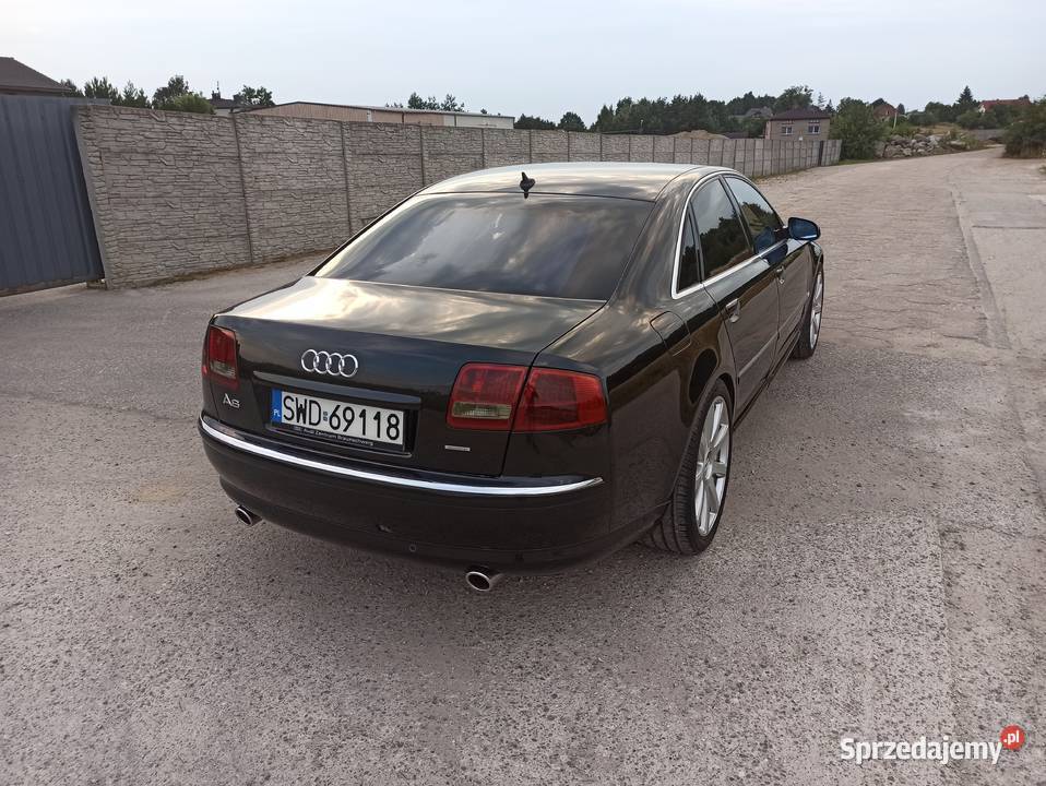 Audi A8 D3 37 V8 Quattro LPG pneumatyka ok elektrycznie ustawiane fotele Piece