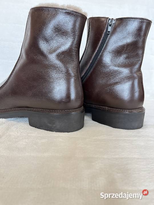 Gotthard skórzane wysokie buty kozaki męskie inna