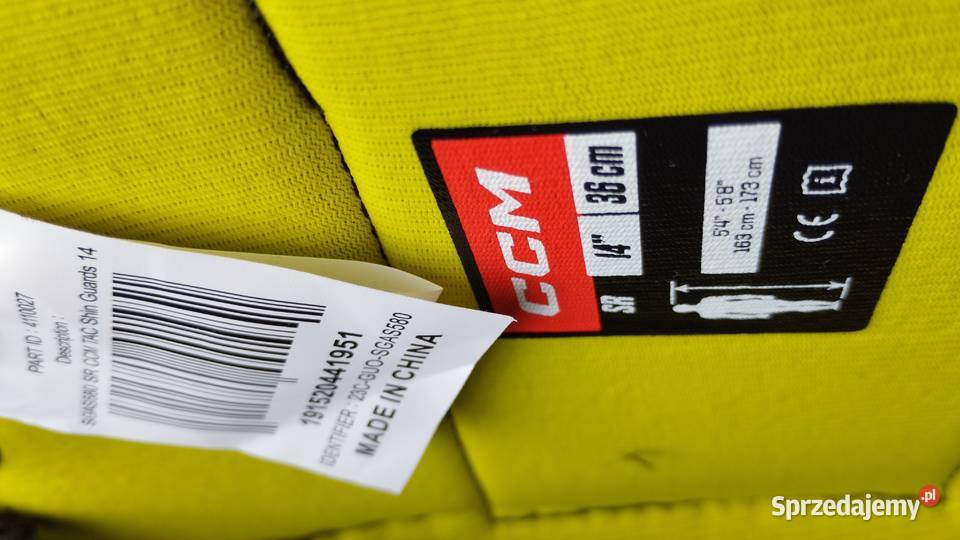 Ochraniacze goleni CCM Tacks AS 580 Senior 14 Lublin