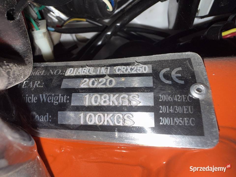 cross Diabolini CRX 250 250cm3 sprzedam