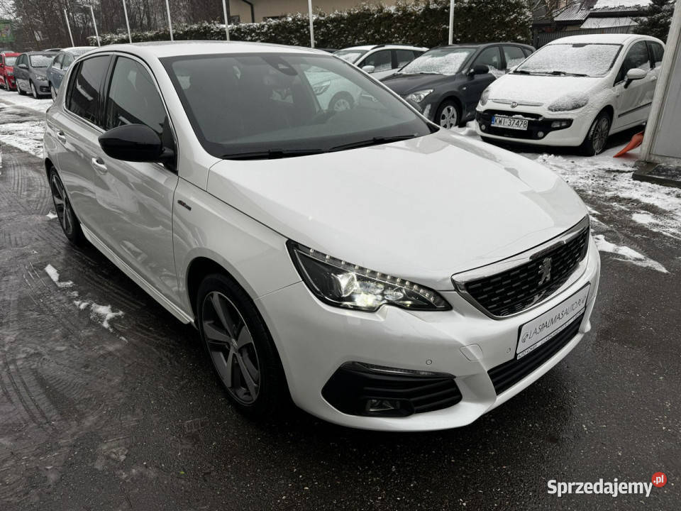 Peugeot 308 RatyZamianaGwarancja GTline biała 308 Peugeot Gdów