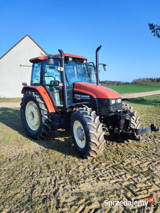 holland ts110 Ciągniki pomorskie Borzestowo